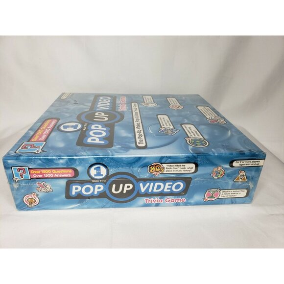 Vintage VH1 Pop Up Video 90s Music Trivia Board Game Culture Pressman TV Show - Picture 5 of 7